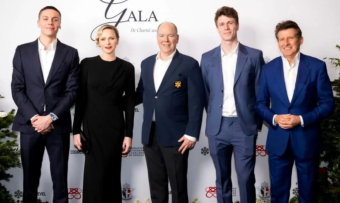 David Popovici s-a întâlnit cu Prinţesa Charlene de Monaco  / foto: Instagram