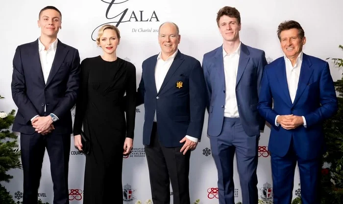 David Popovici s-a întâlnit cu Prinţesa Charlene de Monaco / foto: Instagram