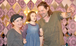 Dorina Chiriac și Florin Piersic jr  au păstrat o relație foarte apropiată, de dragul fetiței lor, Sonia jpeg