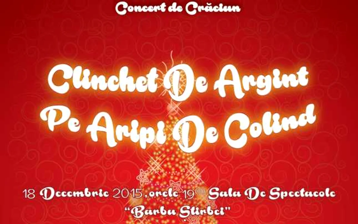 Concert de datini specifice sărbătorilor de iarnă