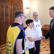 Klaus Iohannis, negocieri cu sindicatele din Educație, 30 mai 2023, Foto Presidency.ro