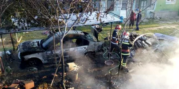 incendiu olt