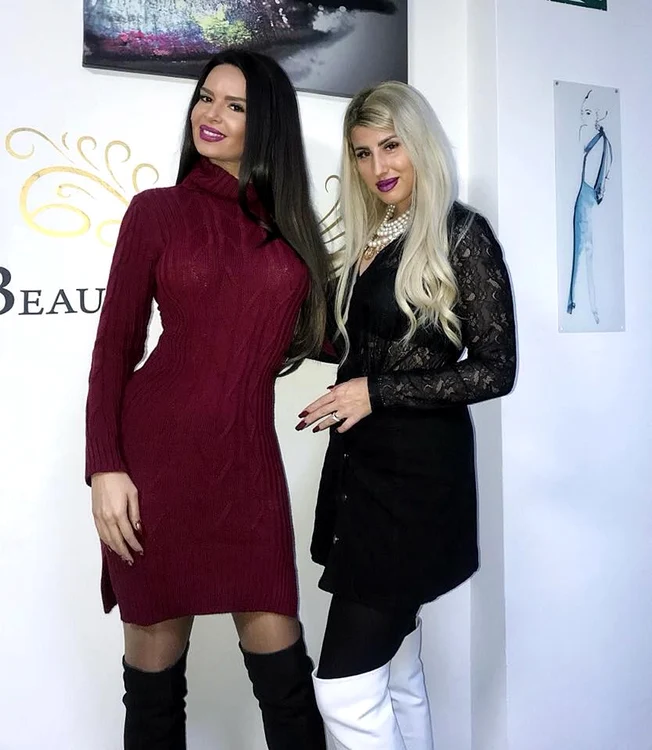 Andreea Loulou a vizitat-o la clinică pe prietena ei Mădălina Brânduşescu