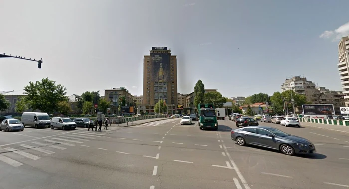 Podul Victoriei de la Piaţa Naţiunile Unite Foto captura Google Street View