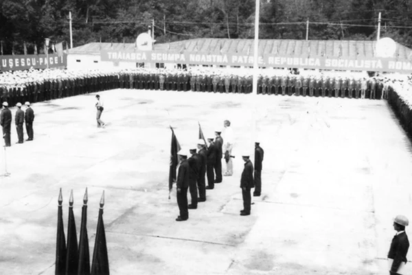 Festivitatea de deschidere a Șantierului Național al Tineretului Canalului Dunăre-București, la 5 august 1986