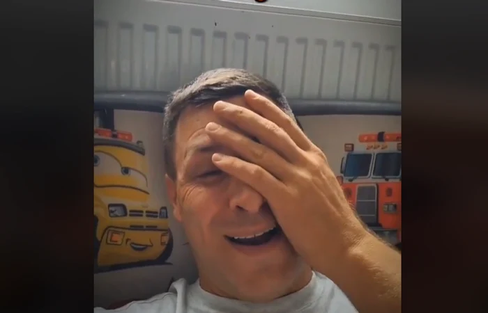 Americanul a relatat pe TikTok prima sa experiență în România. FOTO captură TikTok