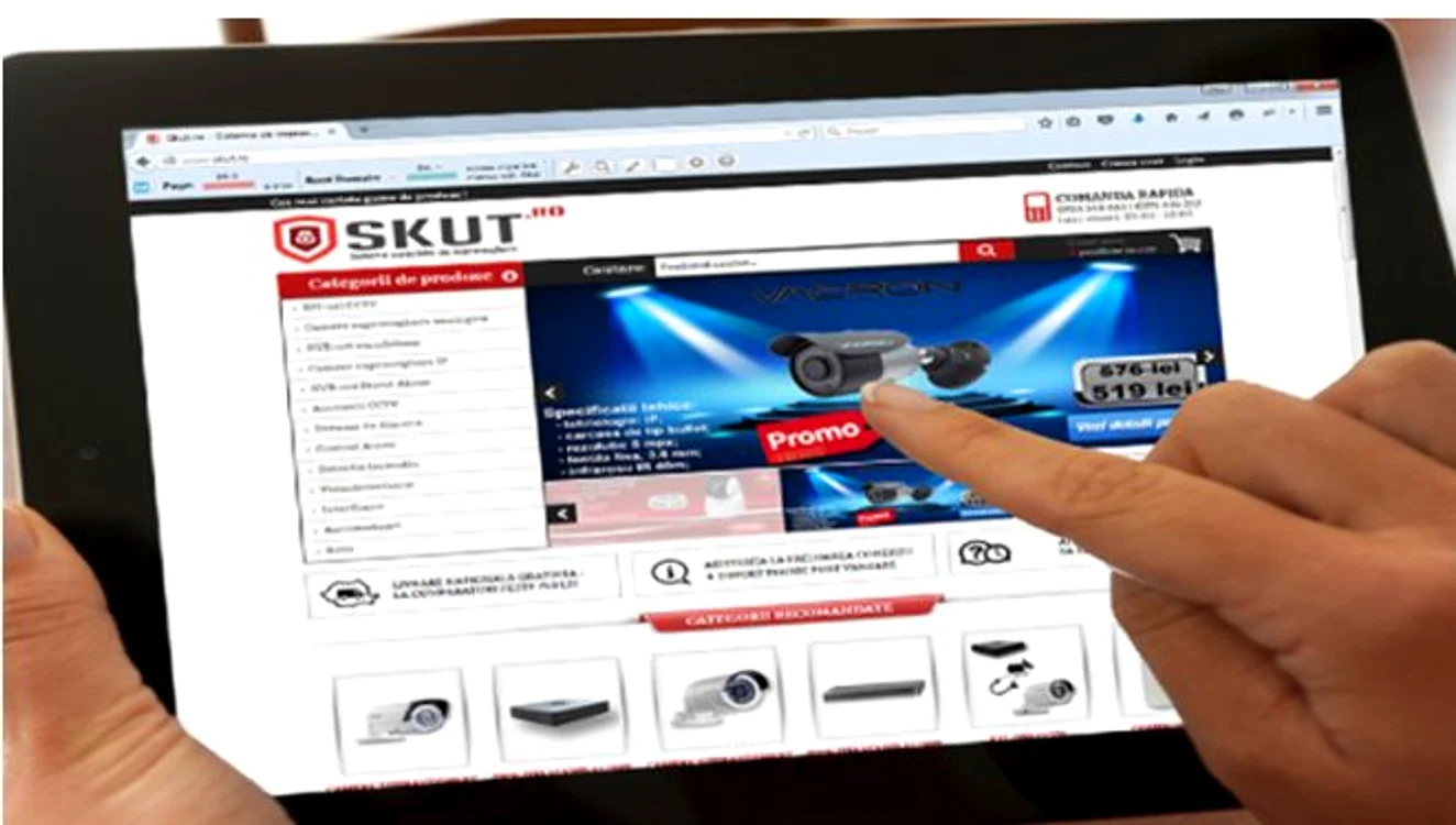 Camerele pot fi accesate şi de pe dispozitive mobile
