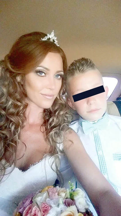 Sora Biancăi mai  are un băieţel  de 8 ani dintr-o  căsnicie anterioară