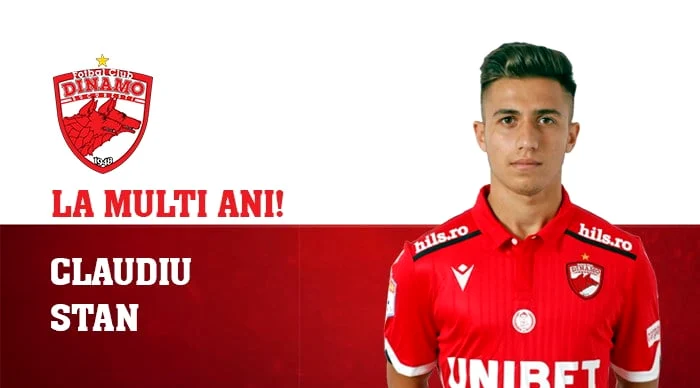 În urmă cu doi ani, Dinamo îl felicita pe Claudiu de ziua lui. Foto Facebook Dinamo