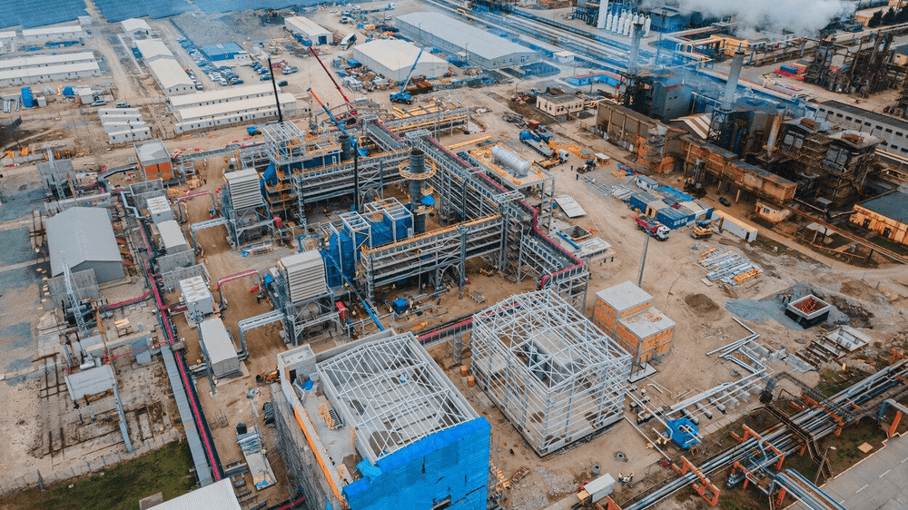 Construcția centralei pe cogenerare de pe platforma Petromidia, finalizată în proporție de 80%