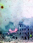 Varșovia, în flăcări în timpul revoltei din oraș