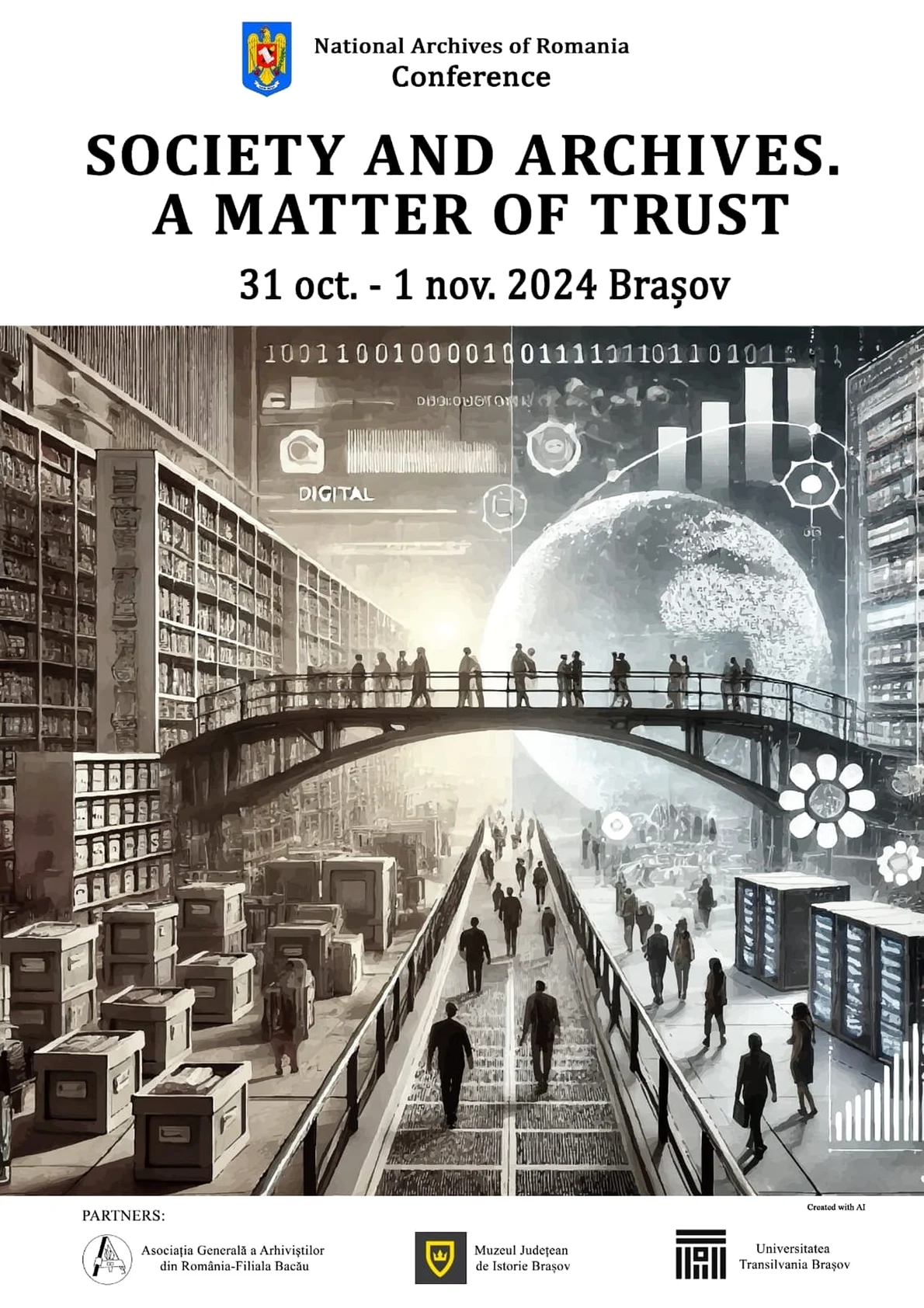 „Society and Archives. A Matter of Trust”, conferință internațională Brașov