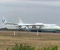 Antonov-225 cel mai mare avion din lume a aterizat pe pista Aeroportului Henri Coandă foto ROMATSA