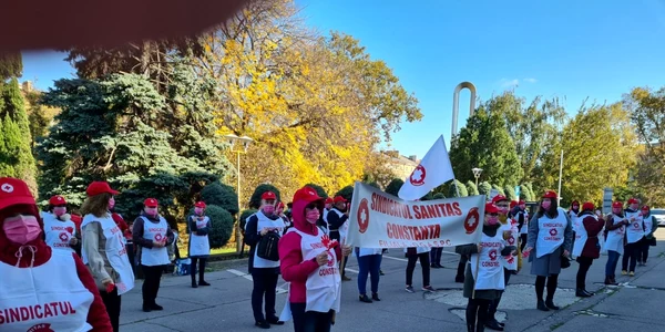 protest sanitas constanta dgaspc foto sanitas