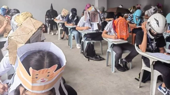 Studenții au luat măsuri pentru a nu trișa la examene FOTO via BBC