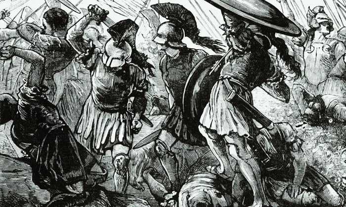 Barbarii care au supus Elada sau cei mai străluciți războinici greci? jpeg