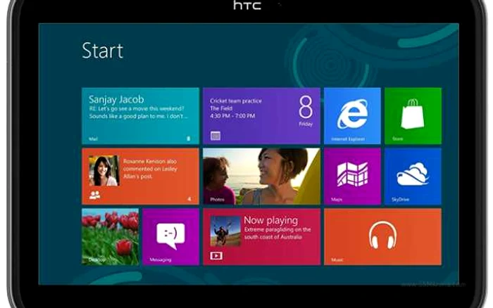 Tableta HTC cu Windows 8 ar putea fi lansată anul acesta FOTO gsmarena.com