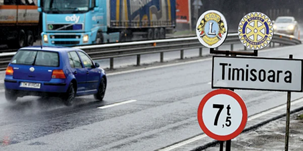 Semnul a apărut în traficul din Timişoara ieri la prânz