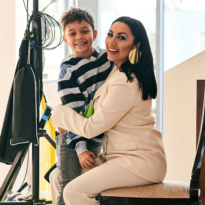 De ziua lui, David a fost răsfățat de Andra