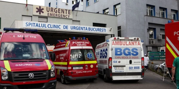 Ambulanta - spitalul Floreasca FOTO Florin Suler/Click