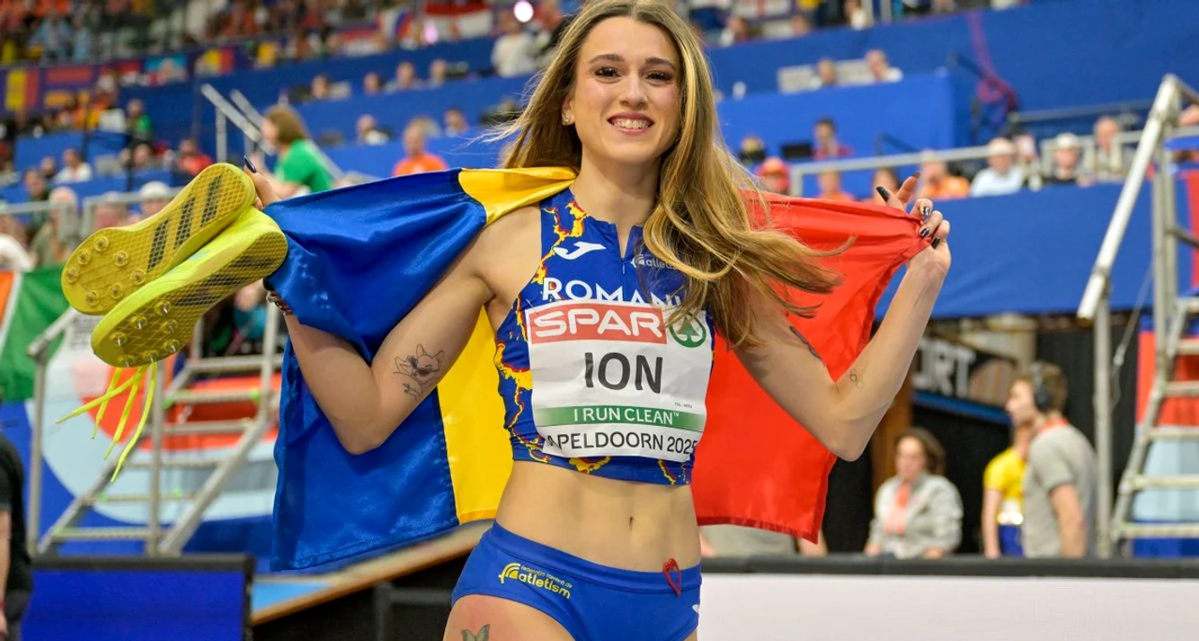 Diana Ion, performera echipei României. Foto Getty images
