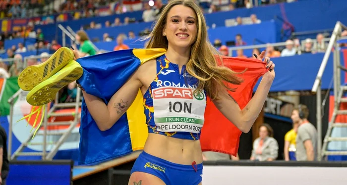 Diana Ion, performera echipei României. Foto Getty images