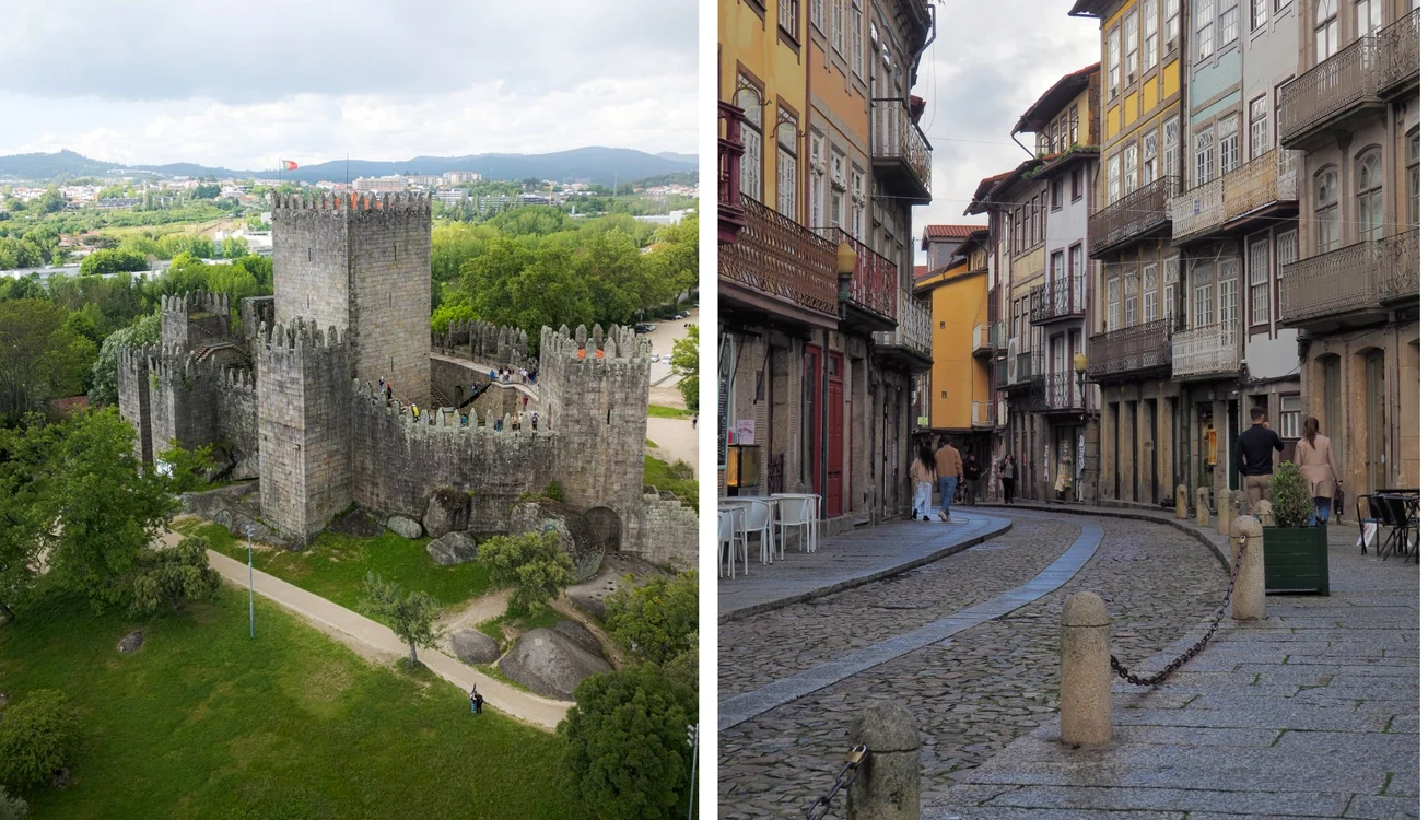 Guimarães este cunoscut ca locul de naștere al Portugaliei.