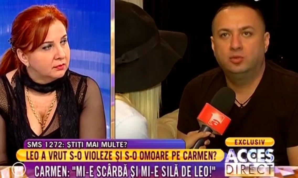 Carmen Şerban şi Leo de la Streahaia au fost iubiți