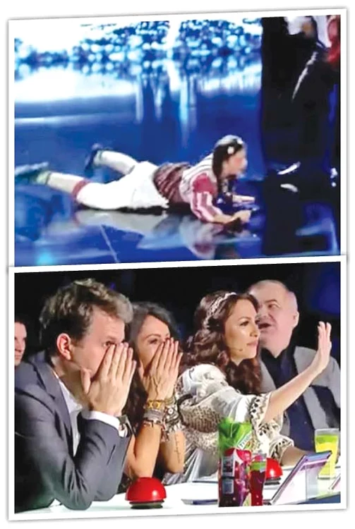 Juraţii s-au speriat când au văzut-o pe fată întinsă pe jos