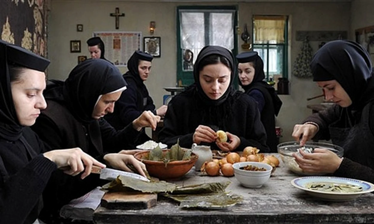 Imagine din filmul lui Cristian Mungiu, „Beyond the Hills“
