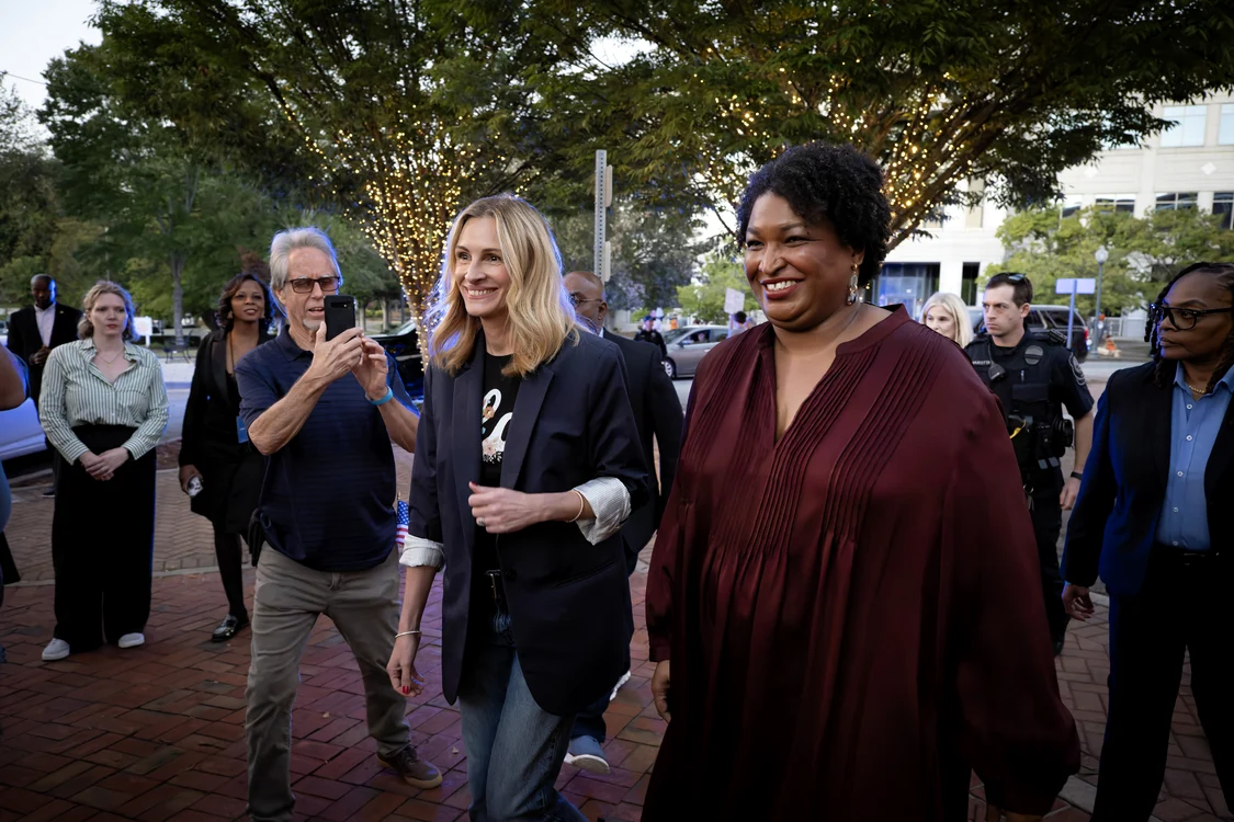 Julia Roberts, miting în Georgia, Profimedia (2) jpg