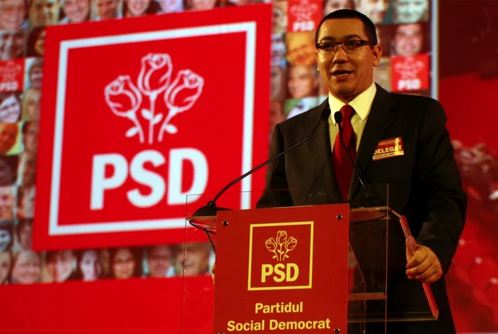 Victor Ponta este preşedintele PSD FOTO Arhiva Adevărul