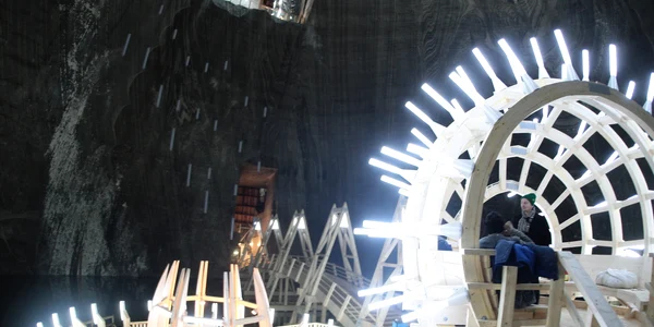 Amenajări futuriste la Salina Turda