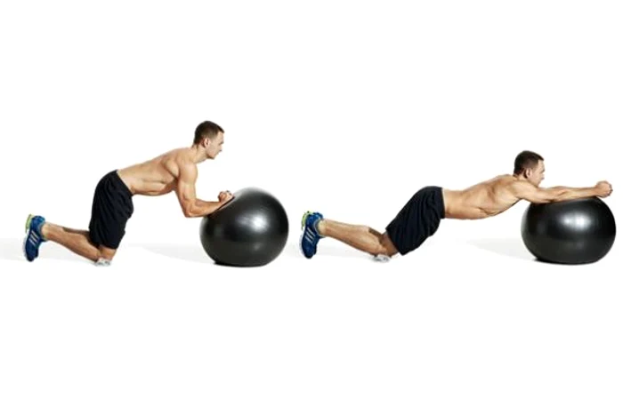Antrenamentul cu mingea te ajută să ai un abdomen de invidiat „six pack”