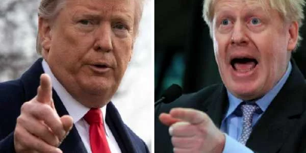 boris johnson donal trump