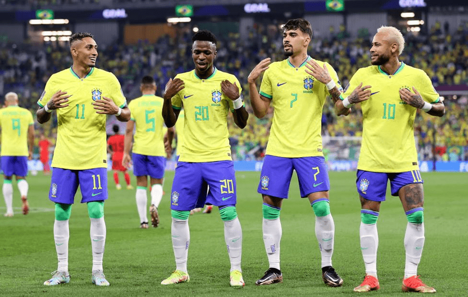Brazilia-Coreea de Sud. Meci spectaculos cu goluri la ambele porți