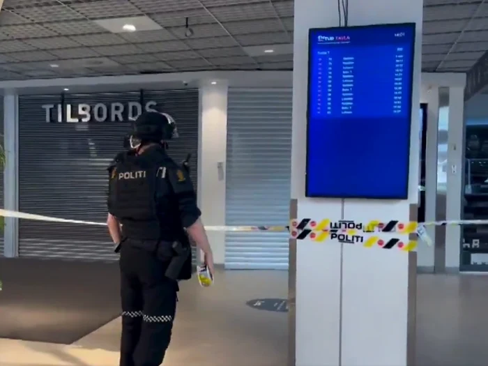 Incident armat într-un centru comercial din Norvegia. Cel puţin o persoană a fost rănită