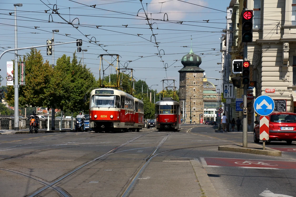Tramvai în Praga FOTO: X