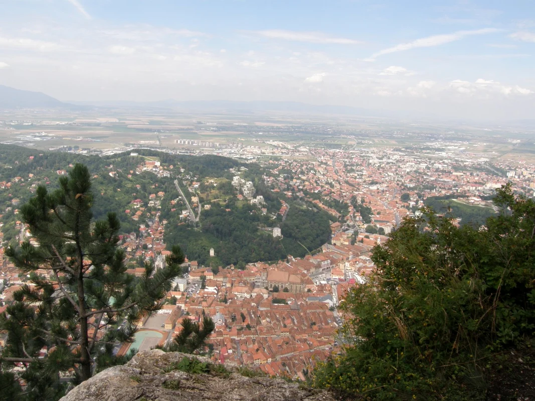 Panorama de pe Muntele Tâmpa este superbă. FOTOSimona Suciu