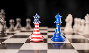 Tablă de șah   UE și SUA foto shutterstock jpg