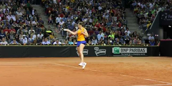 Simona Halep Irina Begu FedCup