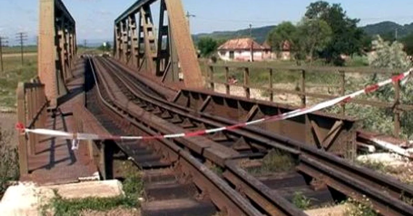 Circulatia feroviara intre Sibiu si Brasov a fost intrerupta in iulie 2009