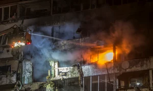 Atac rusesc cu rachete asupra Kievului FOTO EPA EFE jpg