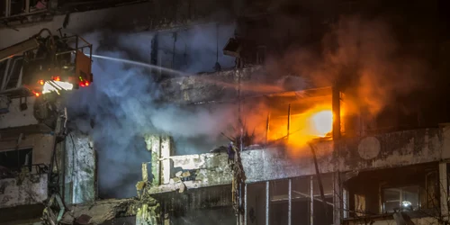 Atac rusesc cu rachete asupra Kievului FOTO EPA EFE jpg