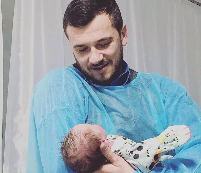 Dan Cruceru, un tătic mândru: are acum și fetiță și băiețel Foto Facebook