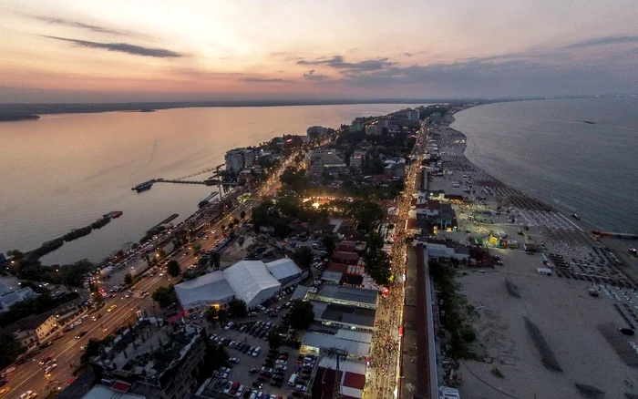 Stațiunea Mamaia se numără printre cele mai atractive locuri din România. Sursa: Visit Mamaia. FB
