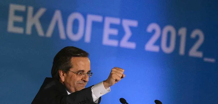 Premierul grec, Antonis Samaras FOTO: Mediafax