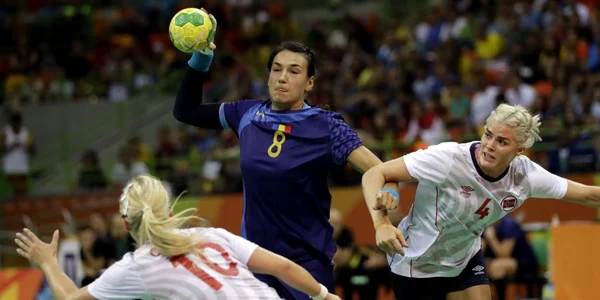 România - Norvegia handbal la Rio 2016 FOTO AP
