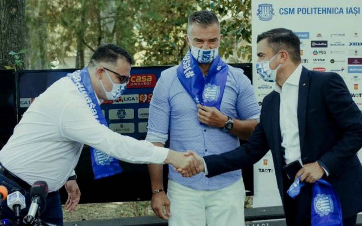 Conferinţă de presă Politehnica Iaşi / FOTO Andrei Luca
