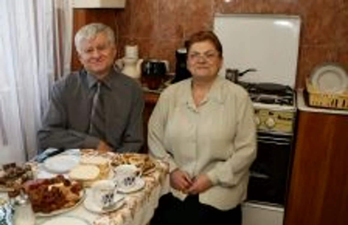 Soţii Suciu şi-au aşteptat rudeniile de sărbători cu masa plină